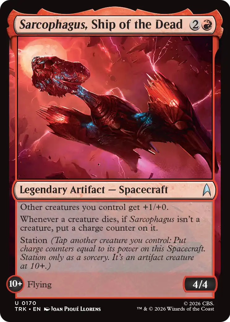 Sarcophagus, Ship of the Dead Magic: The Gathering card