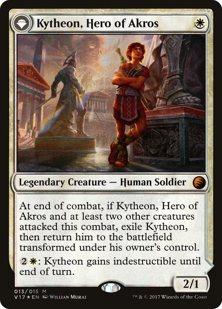 Kytheon, Hero of Akros // Gideon, Battle-Forged Card Image