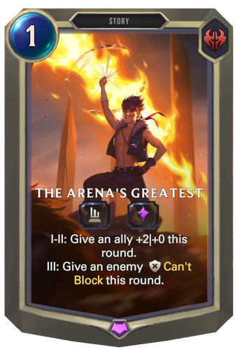 The Arena's Greatest Card Image