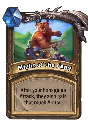 Might of the Fang Card Image