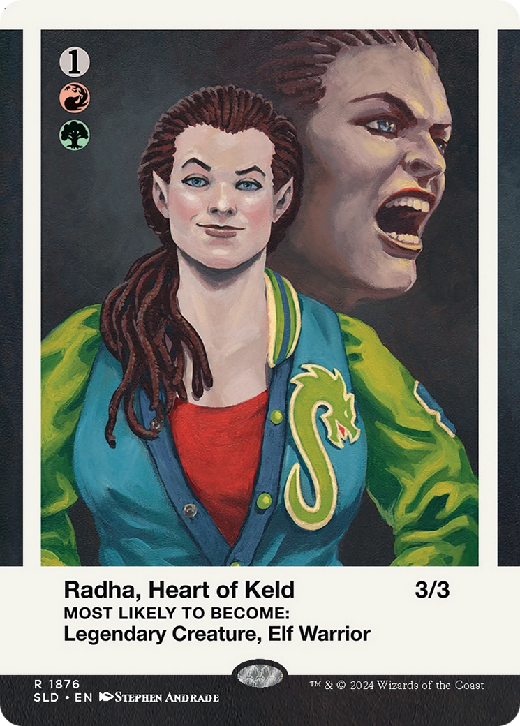 Radha, Heart of Keld // Radha, Heart of Keld Card Image