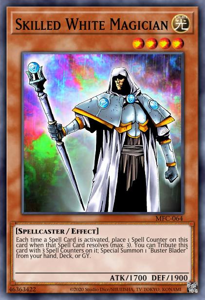 Skilled White Magician Card Image