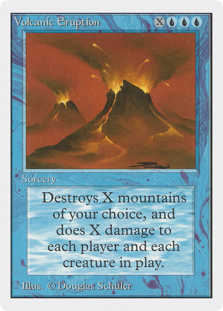 Volcanic Eruption Card Image