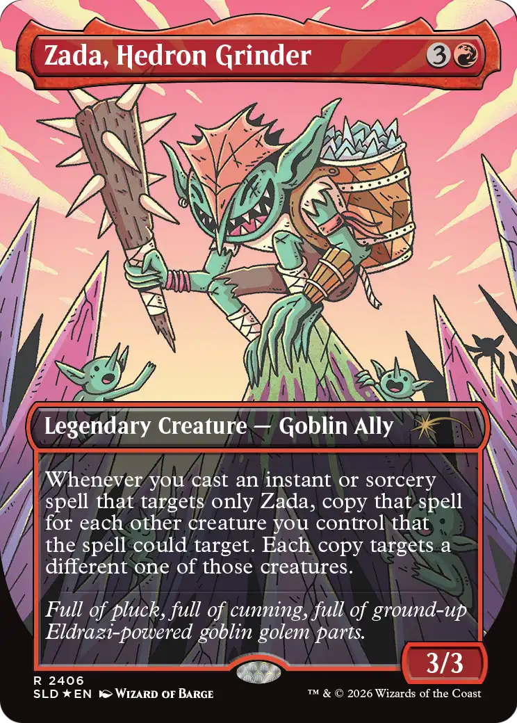 Zada, Hedron Grinder Card Image