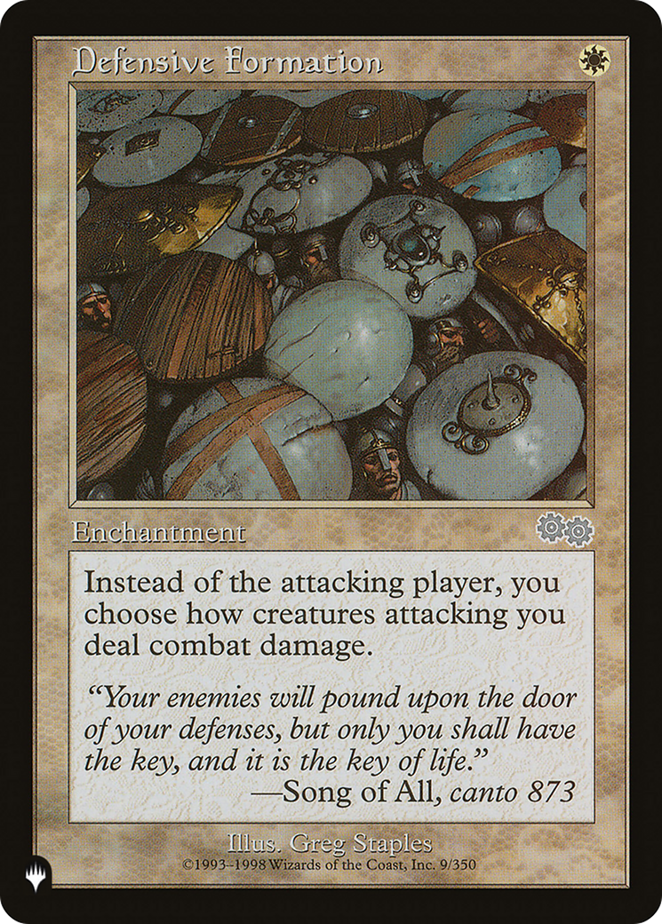Defensive Formation Card Image