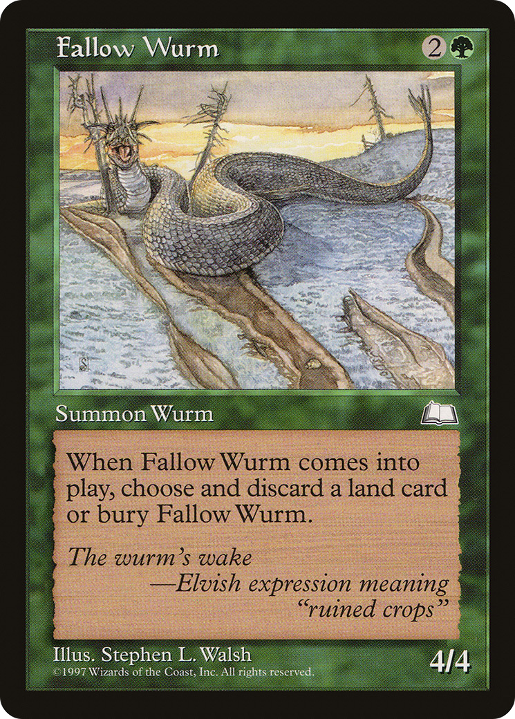 Fallow Wurm Card Image