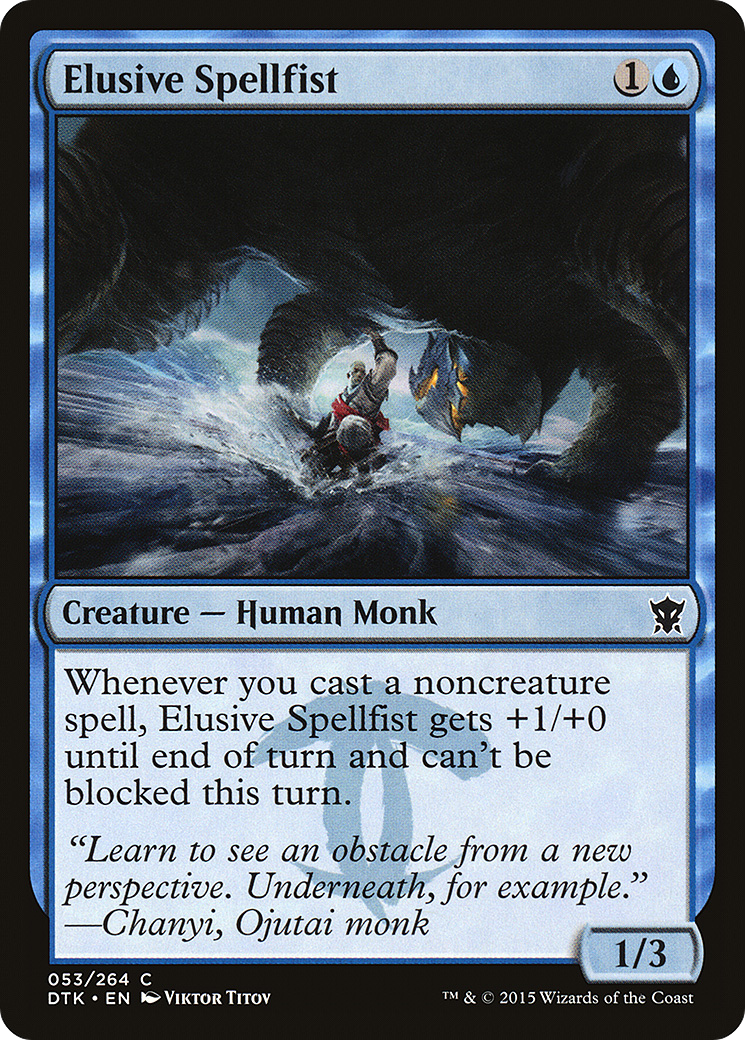 Elusive Spellfist Card Image