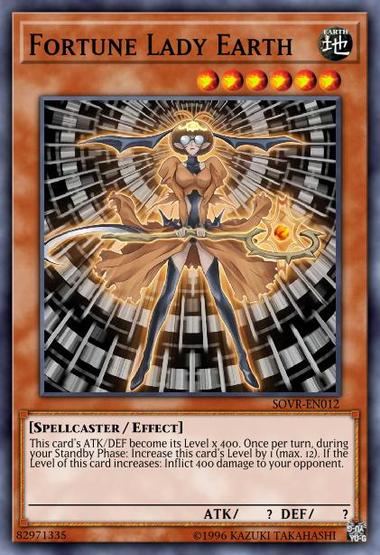 Fortune Lady Earth Card Image