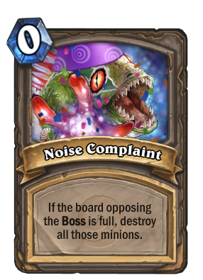 Noise Complaint Card Image