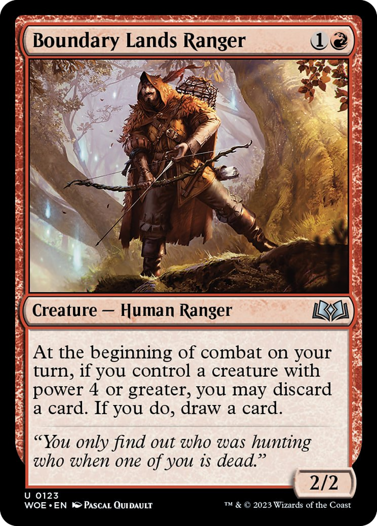 Boundary Lands Ranger Card Image