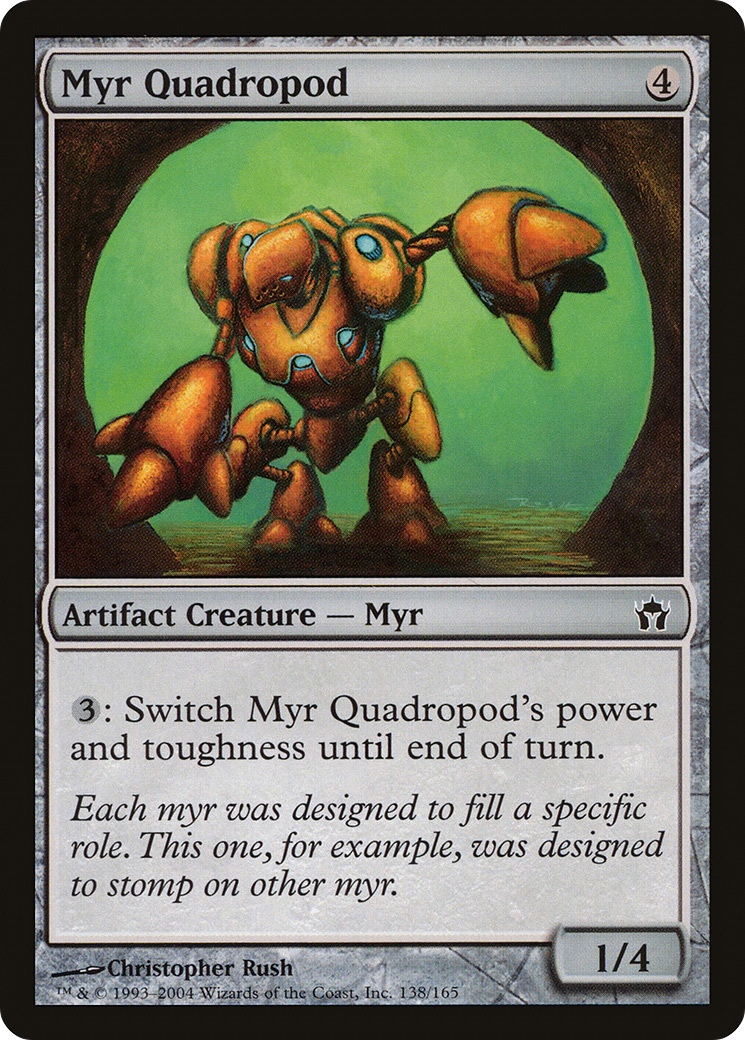 Myr Quadropod Card Image