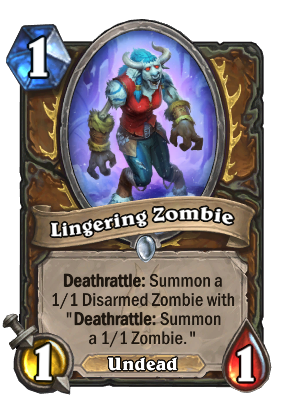Lingering Zombie Card Image
