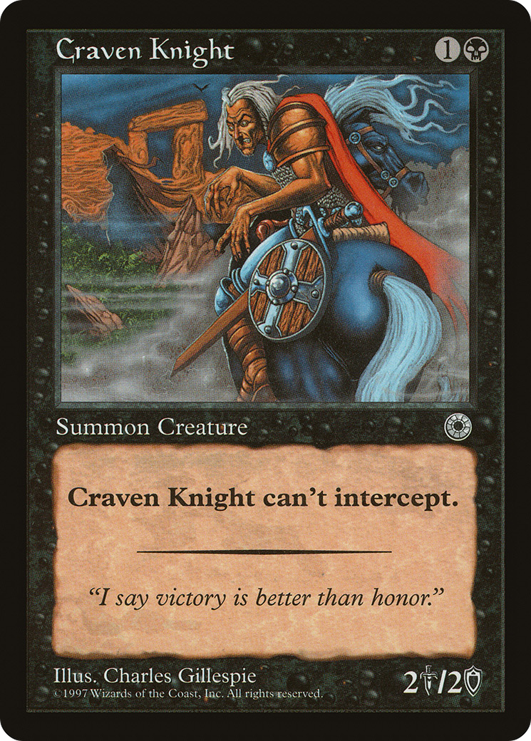 Craven Knight Card Image