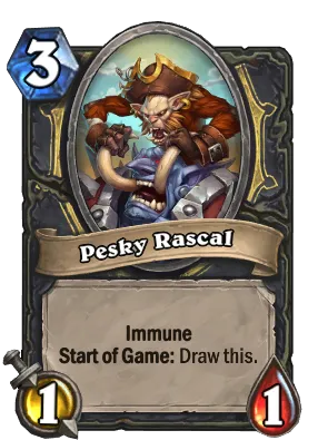 Pesky Rascal Card Image