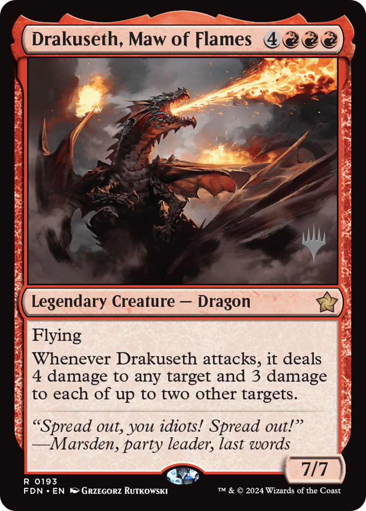 Drakuseth, Maw of Flames Card Image