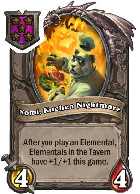 Nomi, Kitchen Nightmare Card Image