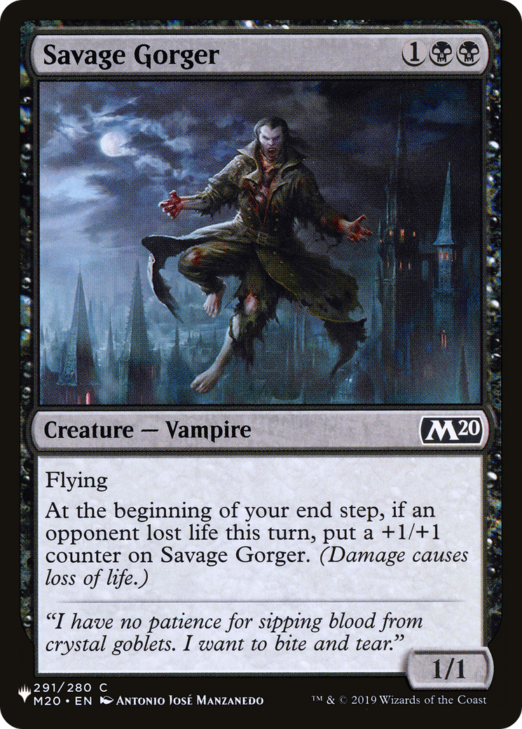 Savage Gorger Card Image