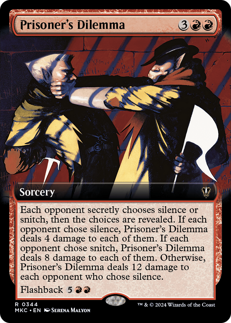 Prisoner's Dilemma Card Image