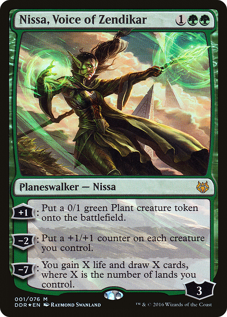 Nissa, Voice of Zendikar Card Image