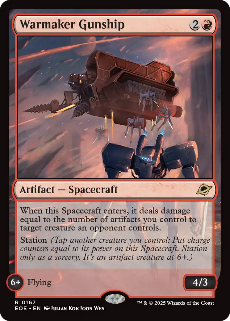 Warmaker Gunship Card Image