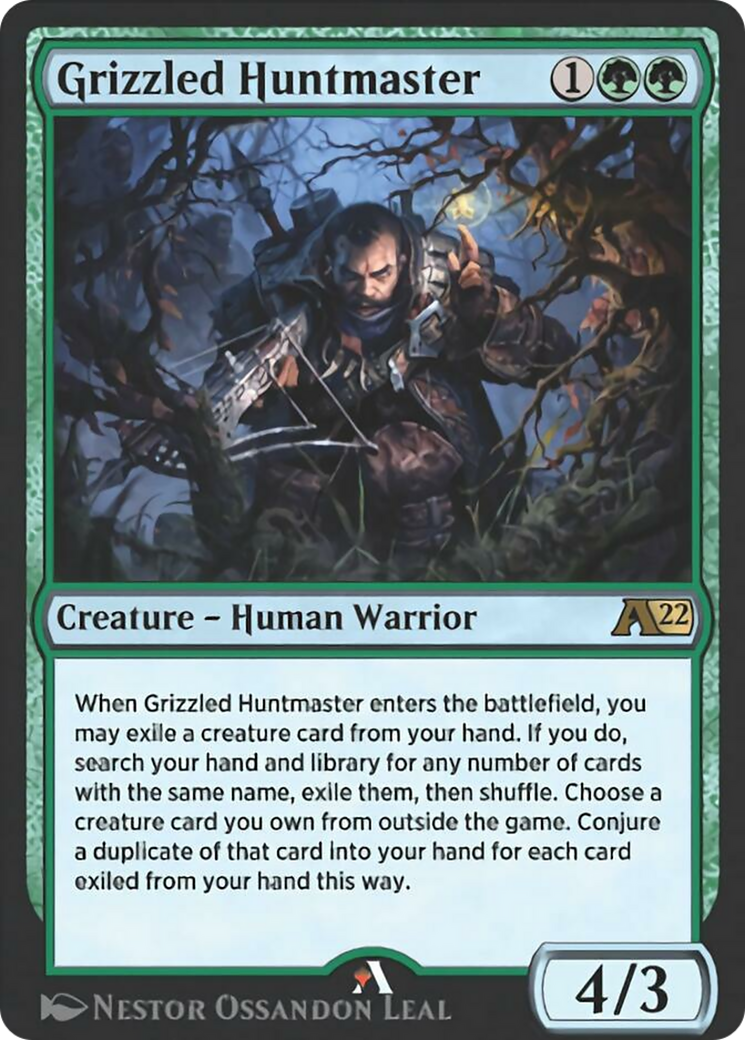 Grizzled Huntmaster Card Image