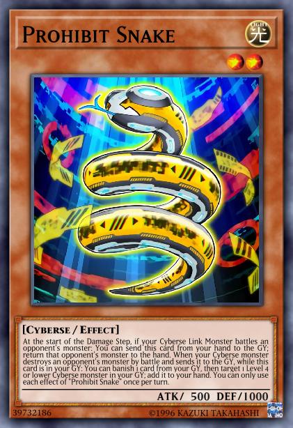 Prohibit Snake Card Image