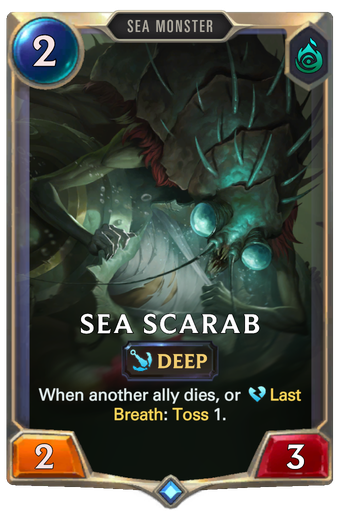 Sea Scarab Card Image