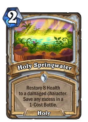 Holy Springwater Card Image