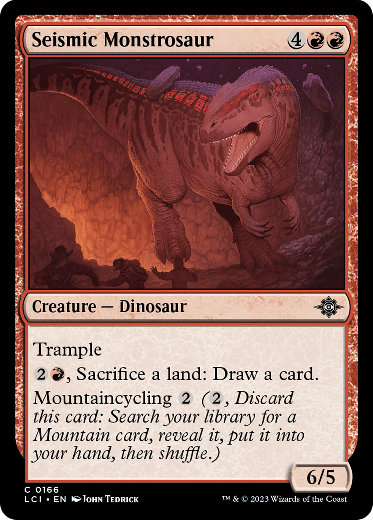 Seismic Monstrosaur Card Image