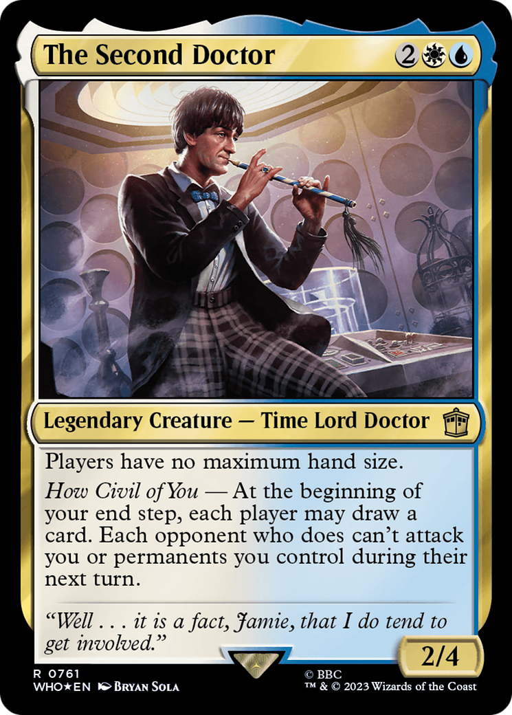 The Second Doctor Card Image