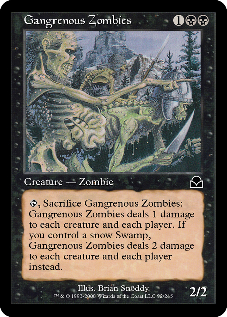 Gangrenous Zombies Card Image
