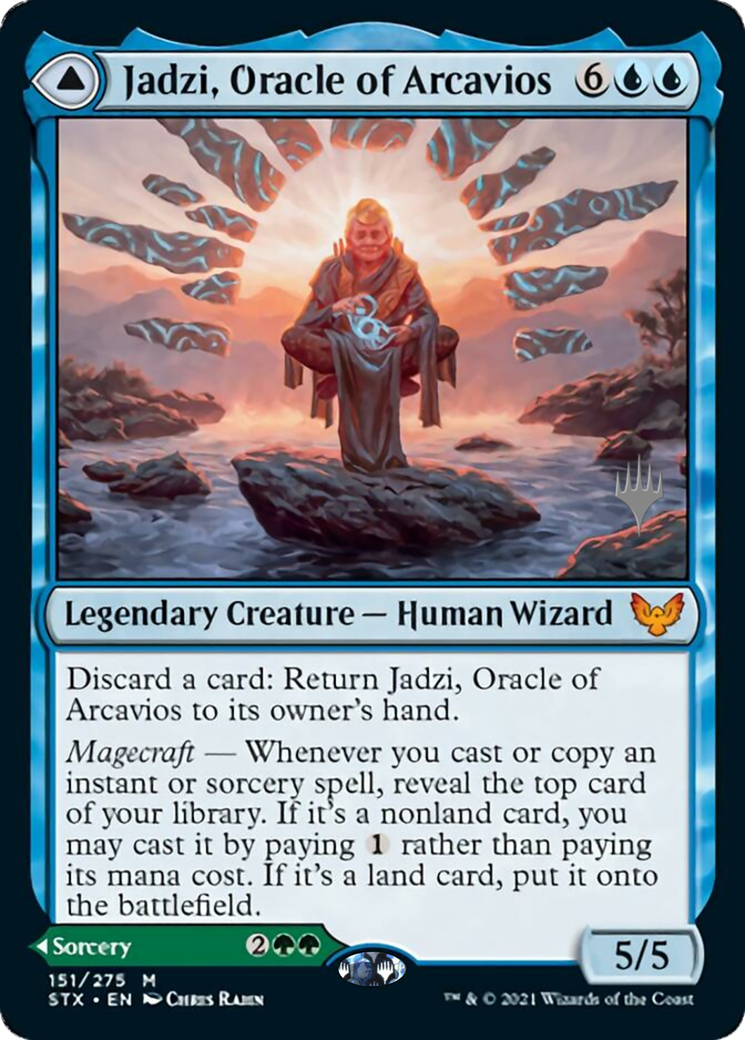 Jadzi, Oracle of Arcavios // Journey to the Oracle Card Image