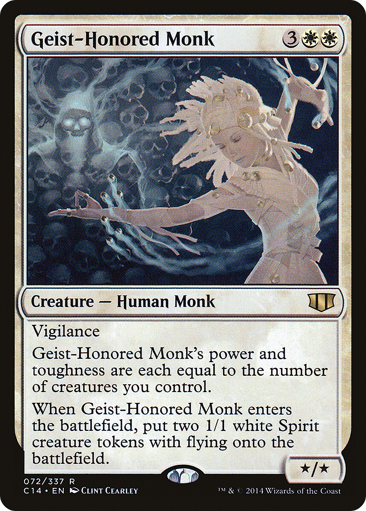 Geist-Honored Monk Card Image