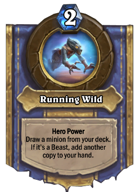 Running Wild Card Image