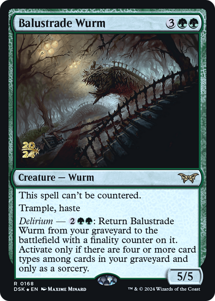 Balustrade Wurm Card Image