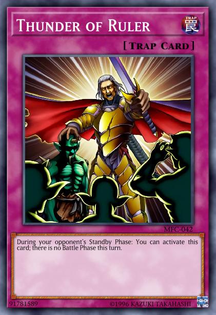Thunder of Ruler Card Image