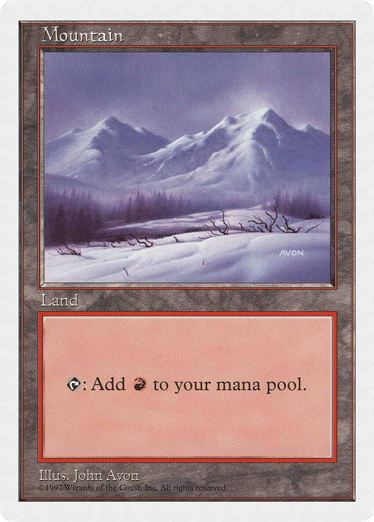 Mountain Card Image