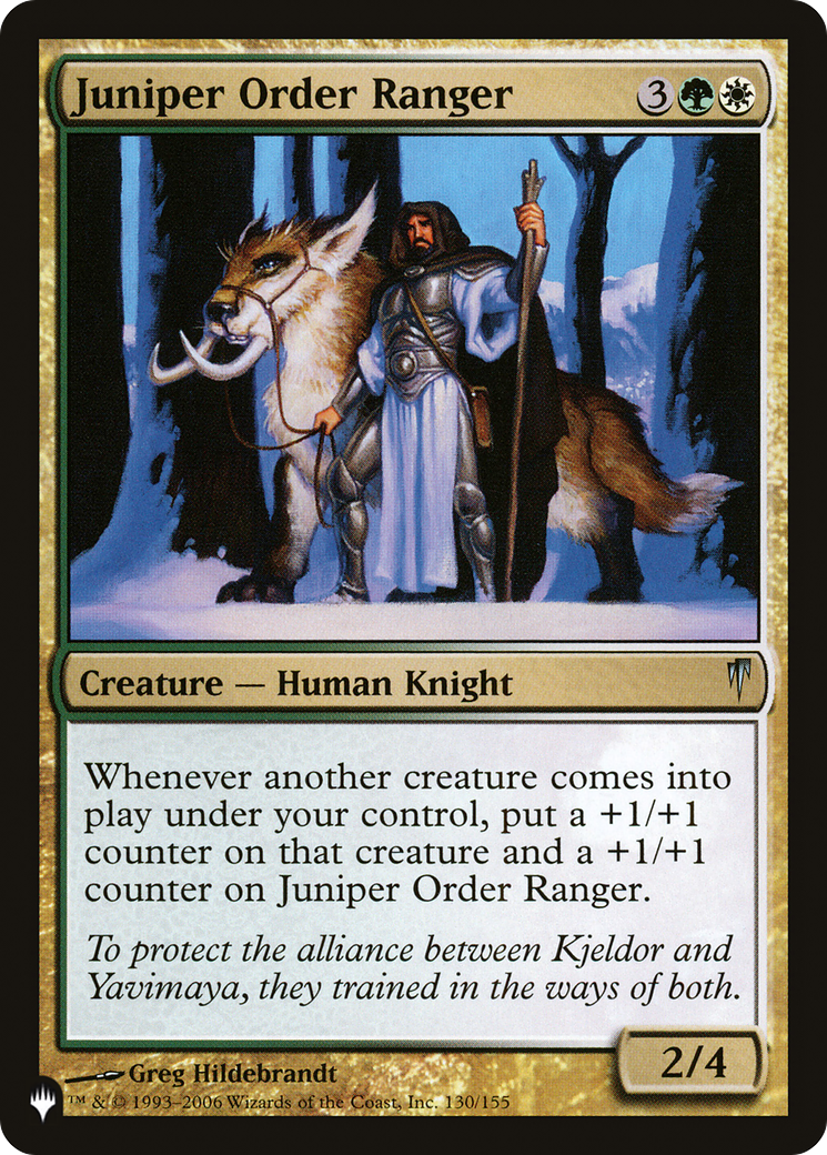 Juniper Order Ranger Card Image