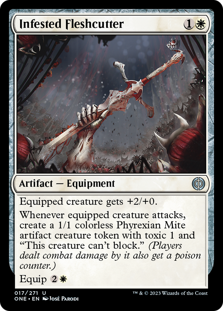 Infested Fleshcutter Card Image