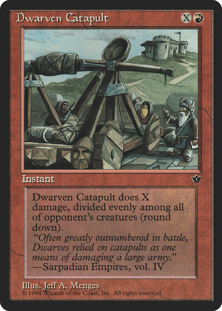 Dwarven Catapult Card Image