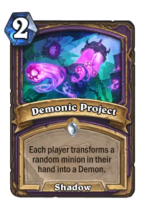 Demonic Project Card Image