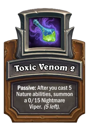 Toxic Venom 2 Card Image