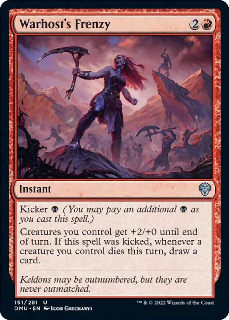 Warhost's Frenzy Card Image