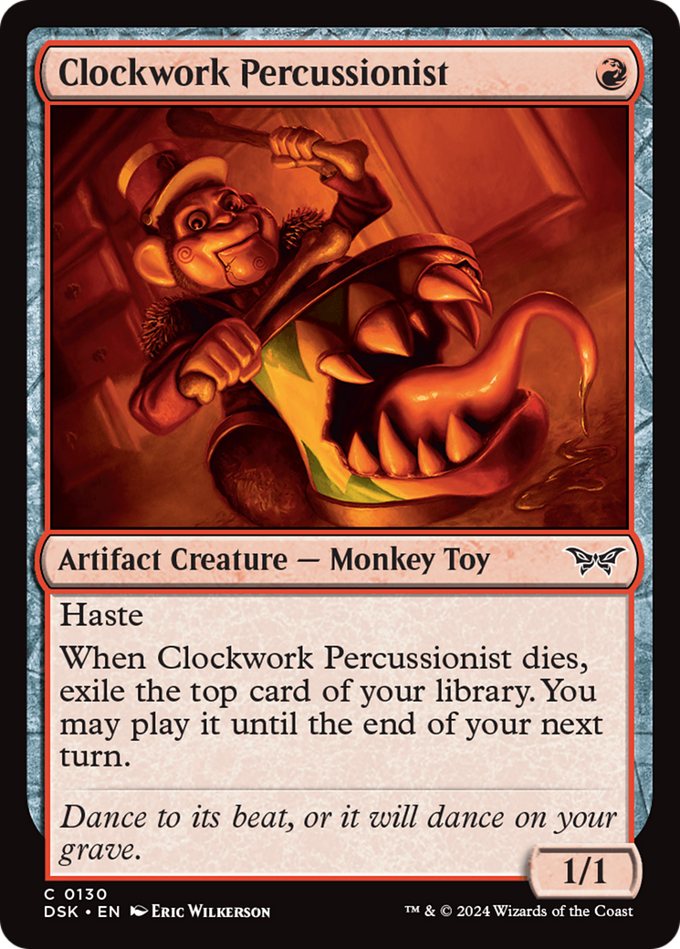 Clockwork Percussionist Card Image