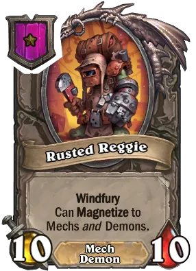 Rusted Reggie Card Image