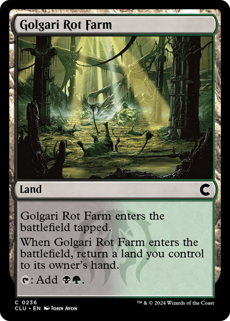 Golgari Rot Farm Card Image