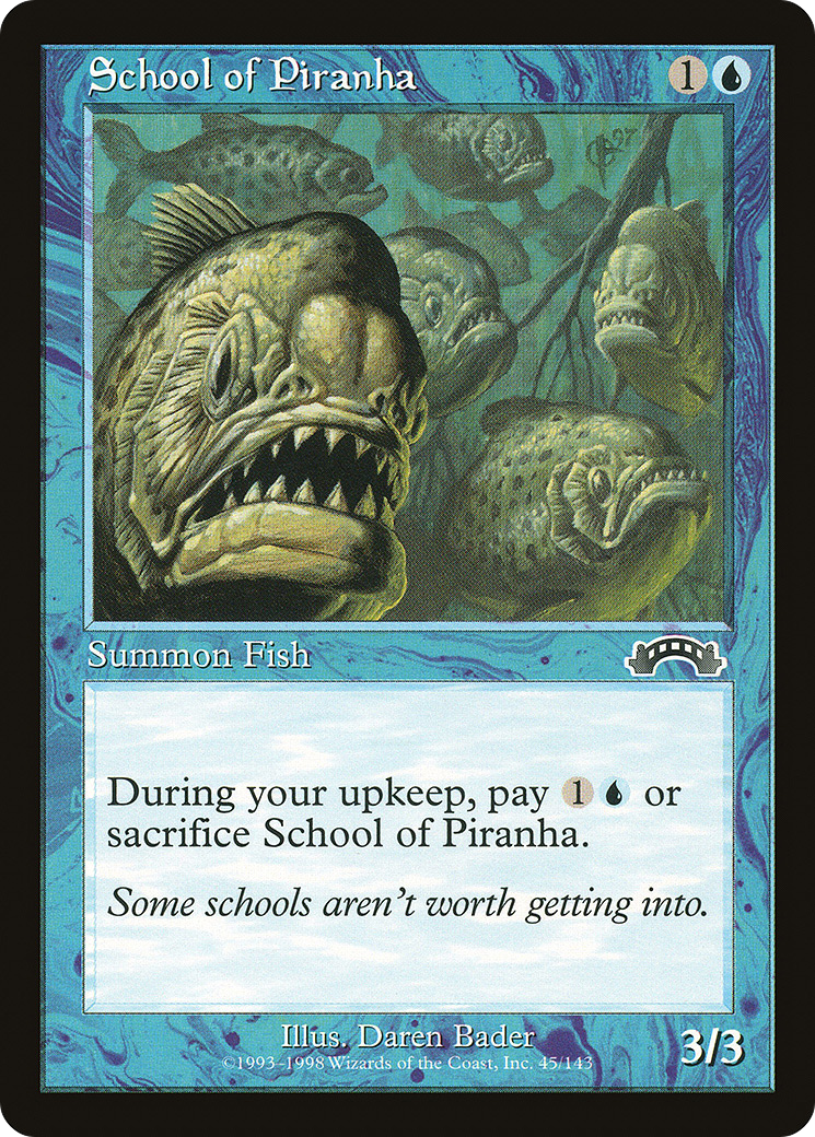 School of Piranha Card Image