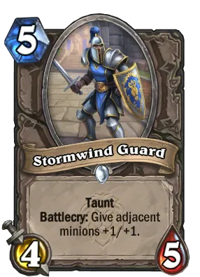 Stormwind Guard Card Image