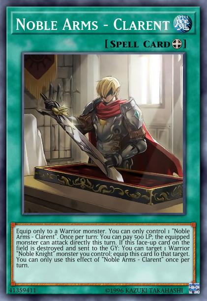 Noble Arms - Clarent Card Image