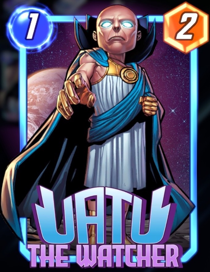 Uatu the Watcher Chibi Marvel Snap Card Variant - Marvel Snap Zone